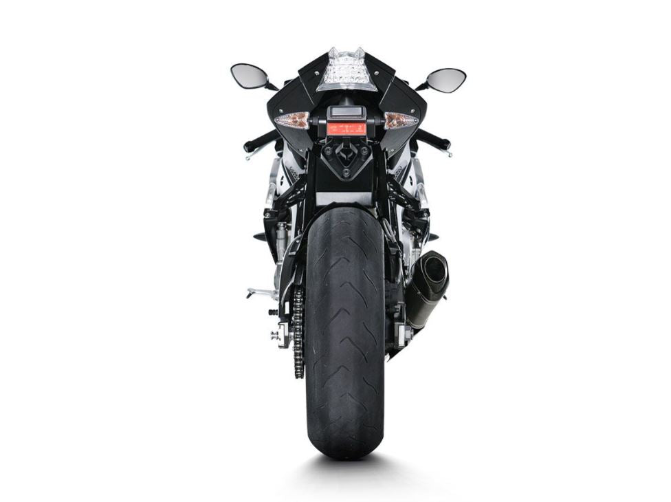 AKRAPOVIC TITANE CARBONE SLIP-ON BMW S 1000 RR 2010-14 APPROUVÉ