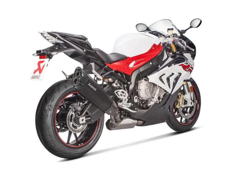 TERMINAL SLIP-ON AKRAPOVIC TITANE CARBONE NOIR BMW S 1000 RR 2017-2018