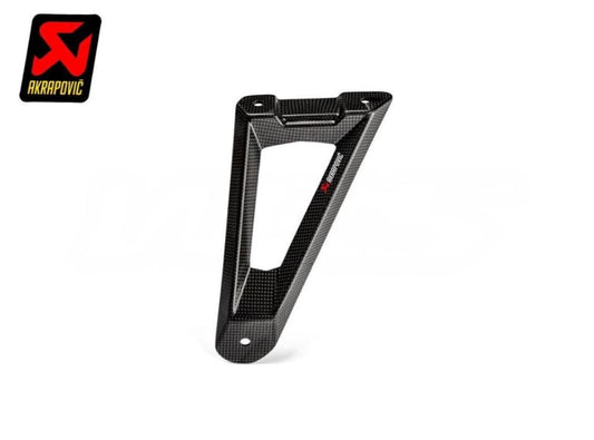 SUPPORT D'ÉLIMINATEUR DE MARCHEPIED PASSAGER EN CARBONE AKRAPOVIC BMW S 1000 RR 2019-2024